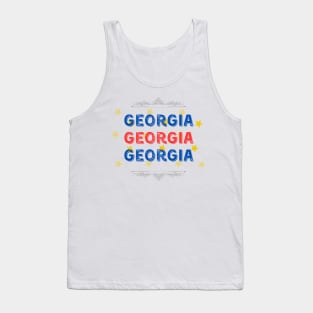 State of Georgia Tank Top